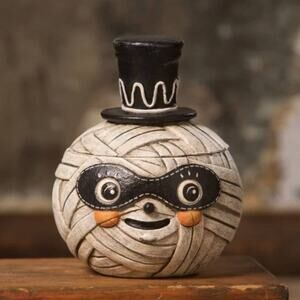 New Johanna Parker Bethany Lowe Mummy Moe Container Halloween Decor